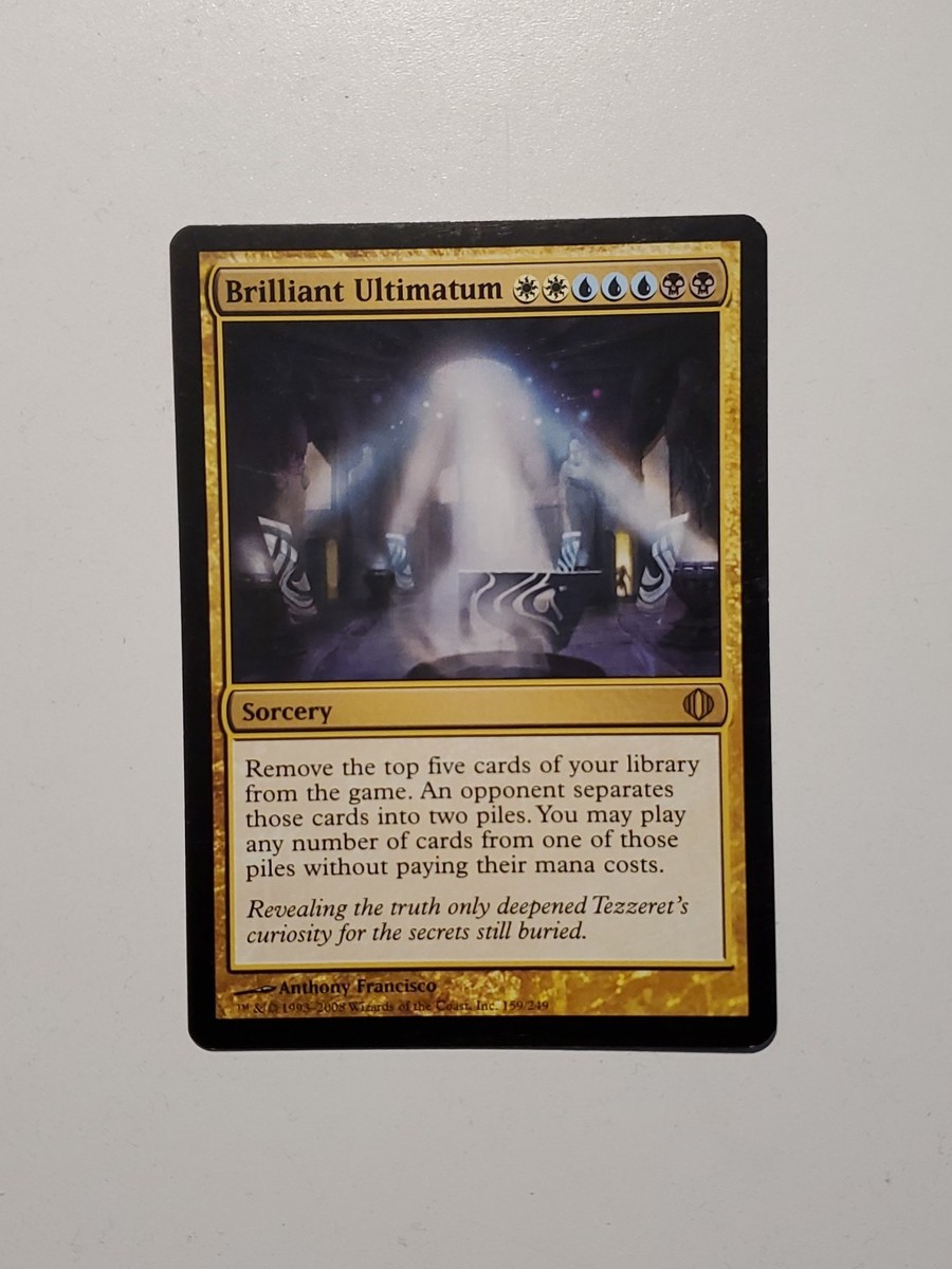 mtg ultimatum cards MtG Brilliant Ultimatum LP x1