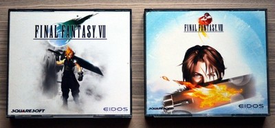 Final Fantasy 7 8 VII VIII PC WIndows CD ROM Square Eidos