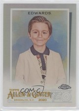 2020 Topps Allen & Ginter Chrome Refractor Julian Edwards #284 0j8f