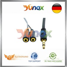 AUX Kopfhörer 3,5mm Splitter Y-Adapter Klink...
