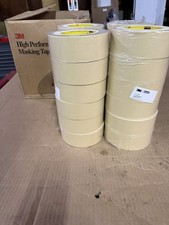 3M 06340 Scotch 233 Automotive Refinish Crepe Paper Masking Tape 24 Rolls 