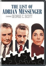 The List of Adrian Messenger DVD Tony Curtis NEW