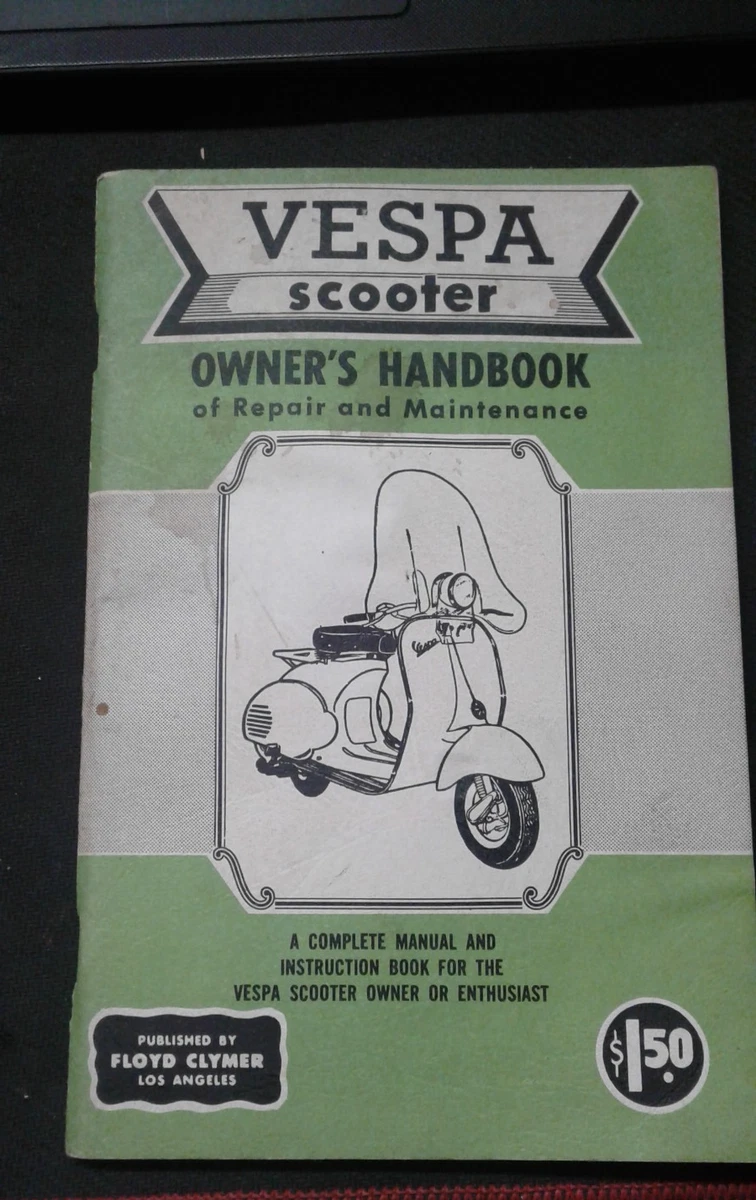 Vespa Motorcycle Repair Manuals & Literature for sale | eBay