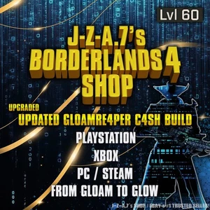 Borderlands 4✨ UPDATED GLOAMRE4PER 2.0 C4SH BUILD BL4 GEAR ✅PC-PS-XBOX✨MOXSY