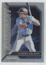 2021 Panini Prizm Emergent Silver Prizm Jarred Kelenic #EM2 3j3