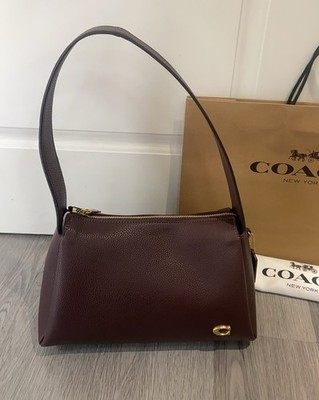 Coach bag Stray Handbag with C Logo Hardware Free Shipping