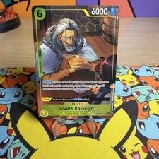 Bandai One Piece Card Game Silvers Rayleigh R Promo OP14-108 (Ill. Box 7)