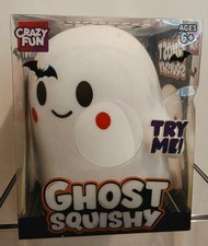Crazy Fun Jumbo Halloween Ghost Squishy Stress Relief Fidget Squeeze Toy Boy