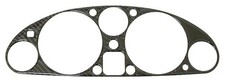 Fits 90-97 Mazda Miata Real Carbon Fiber Dash Cluster Overlay Trim