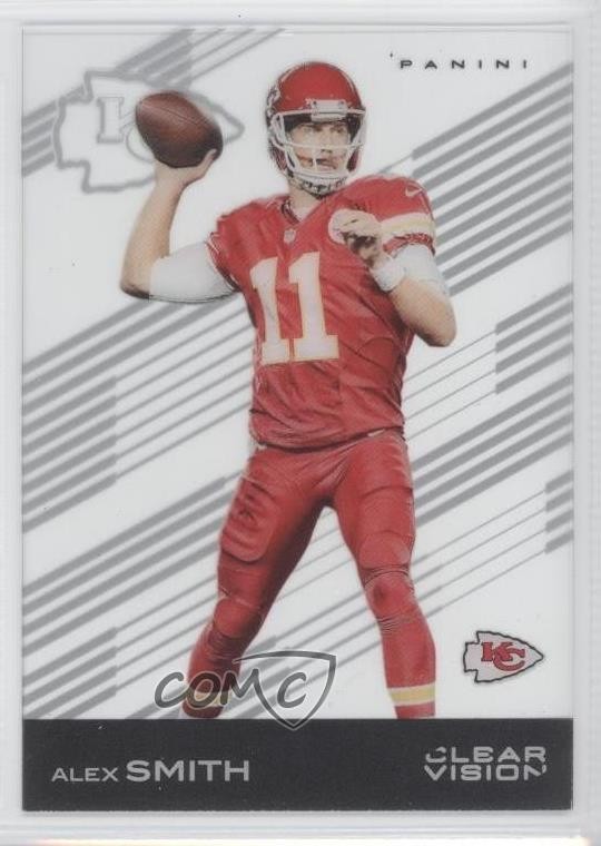 2015 Panini Clear Vision Alex Smith #19 0nr3