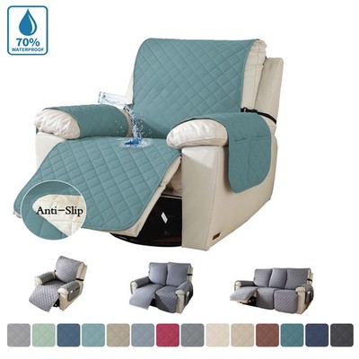 1 2 3 Seater Recliner Sofa Covers Sofa Mat Relax Lounger Couch Towel Slipcovers