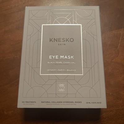 Knesko Diamond Radiance Eye Mask (6) Treatments Brighten Hydrate New Sealed Box!