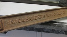 Big Old Antique Newell Sanders Plow Co Wrench A260 Farm Tool