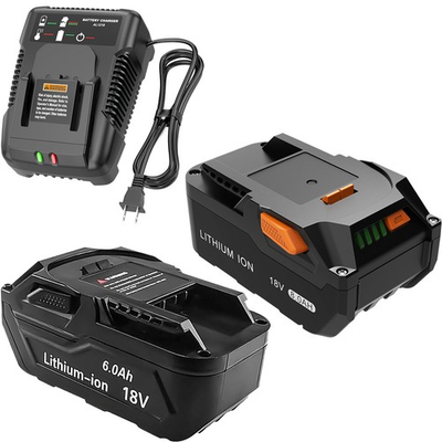 #ad 6Ah 8Ah Lithium Battery or Charger For Ridgid 18V R840085 Rigid 18 Volt R840087 $236.98