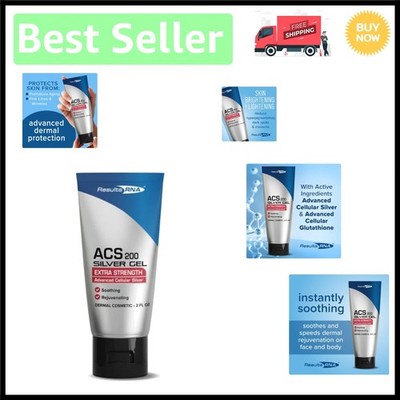 ACS 200 Silver-Glutathione Gel: 2 oz for Rapid Wound Healing & Skin Health