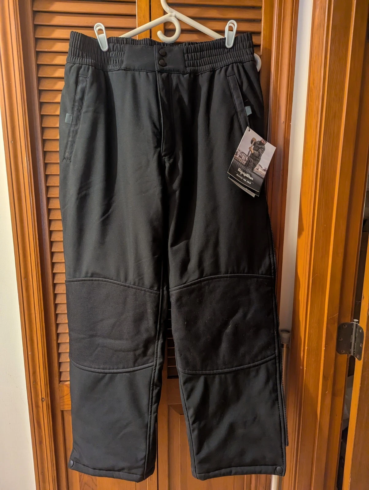 RefrigiWear Men’s Insulated Softshell Pants Sz Lg- Extreme Cold Protection