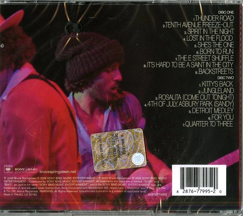 Bruce Springsteen  - Hammersmith Odeon - London'75 - 2 Cd (live) - Immagine 2 di 2