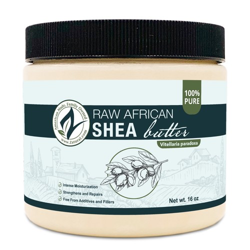 Natürliche rohe Sheabutter - 100% reine, native, unraffinierte, rohe Elfenbein Sheabutter - Bild 3 von 18
