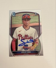 Starlyn Caba SIGNED 2023 Bowman Chrome - Prospects #BCP-164 (RC) IP AUTO