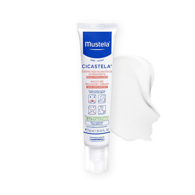 Mustela Cicastela Moisture Recovery Cream - Multipurpose Baby Ointment for Skin