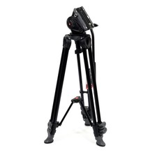 Manfrotto MVT502AM 3-Section Al Twin Leg Tripod with 500 Fluid Head, Side Lock
