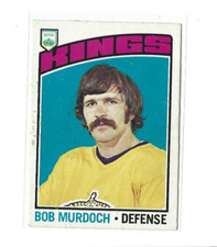 1976-77 O-Pee-Chee #74 Bob Murdoch Kings MARKED