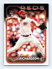 #517 2024 Topps } Lyon Richardson RC Cincinnati Reds