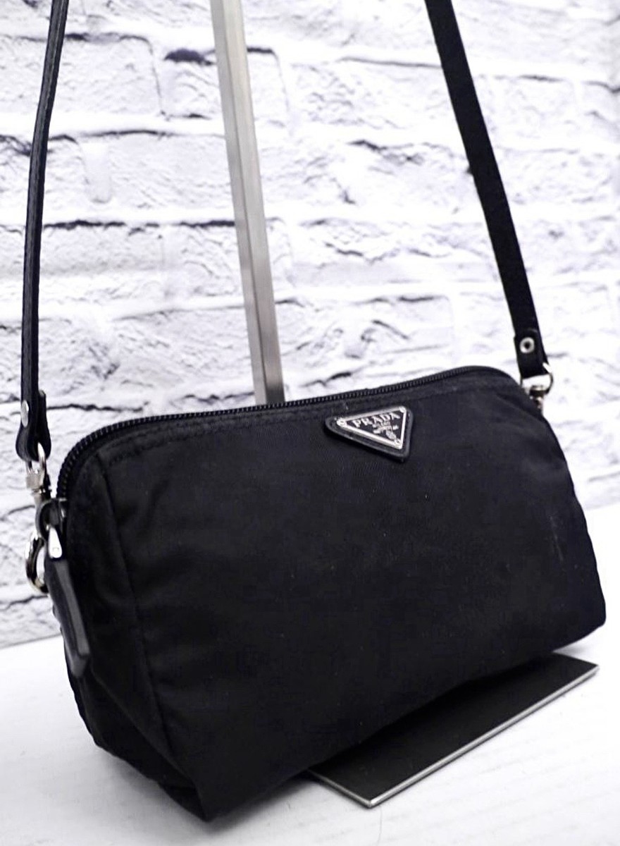 ◇ PRADA Nylon leather crossbody Bag shoulder camera bag
