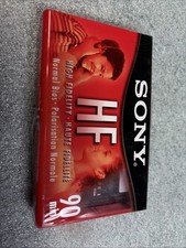 Sony HF 90 Minute Blank Audio Cassette Tapes High Fidelity