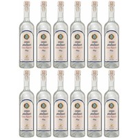 Ouzo Plomari 12X 0,7L Flasche | Destillerie Arvanitis | 40% Vol.
