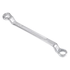 16mm x 18mm Metric 12 Point Offset Double Box End Wrench Chrome Plated