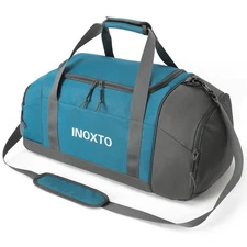 Sports Gym Bag，Travel Duffel Bag with Dry Wet Pocket And Shoe CompartmentFor ...