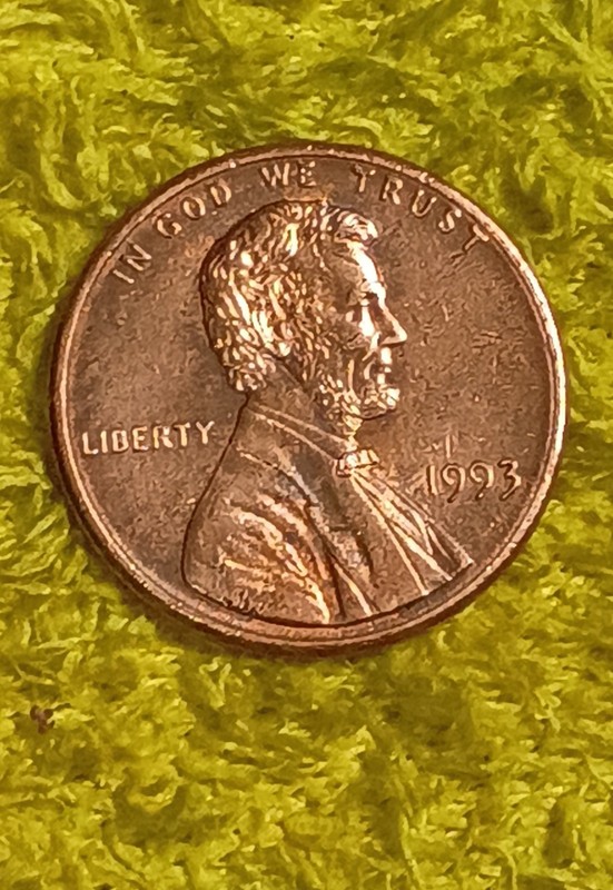 1993-D Denver Lincoln Memorial Small Cent Penny C-AM