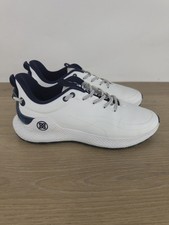 G/FORE MG4 O2 G/LOCK Mid Sole Size 10.5 Spikeless Golf Shoe Snow/Twilight