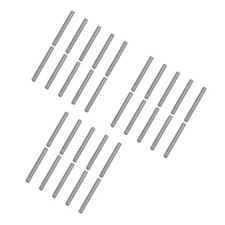 3er Set 1/4-20 x 2" Edelstahlschrauben Feingewinde Innensechskant