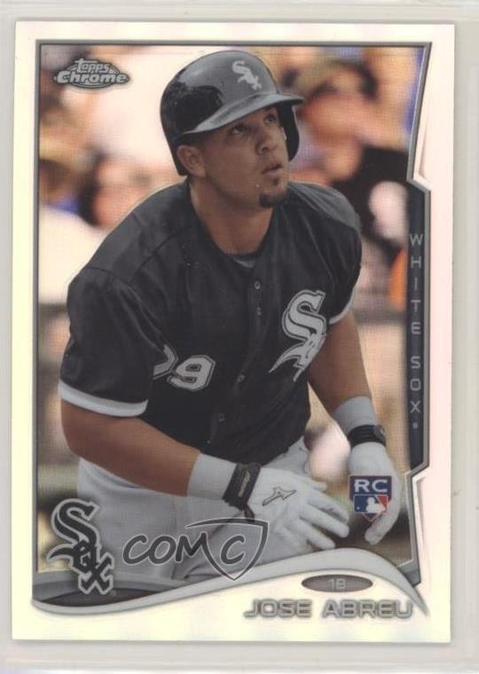 2014 Topps Chrome Refractor Jose Abreu #199 u6m