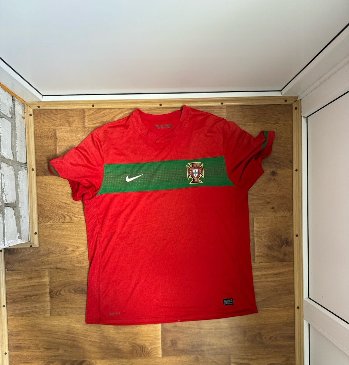 PORTUGAL 2012 2013 HOME FOOTBALL SHIRT SOCCER JERSEY NIKE 376894