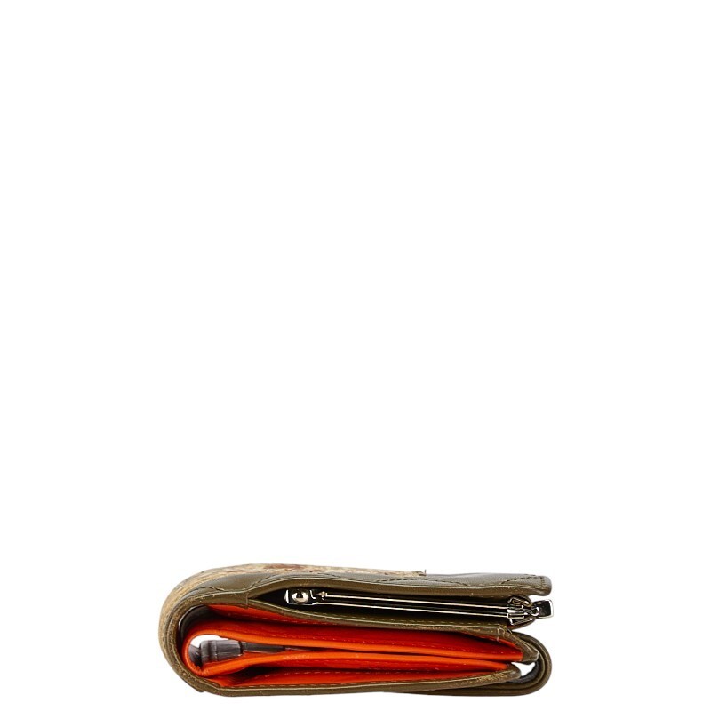 CHANEL Cambon Line Coco Mark Python Embossed Two … - image 3