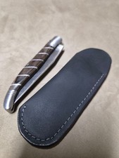 Handgemachtes Messer einsteck Etui  hochwertiges  Leder f&uuml;r Laguiole Messer 12cm