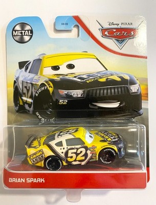 Disney Pixar Cars-- Brian Spark-- Metal-As Seen In