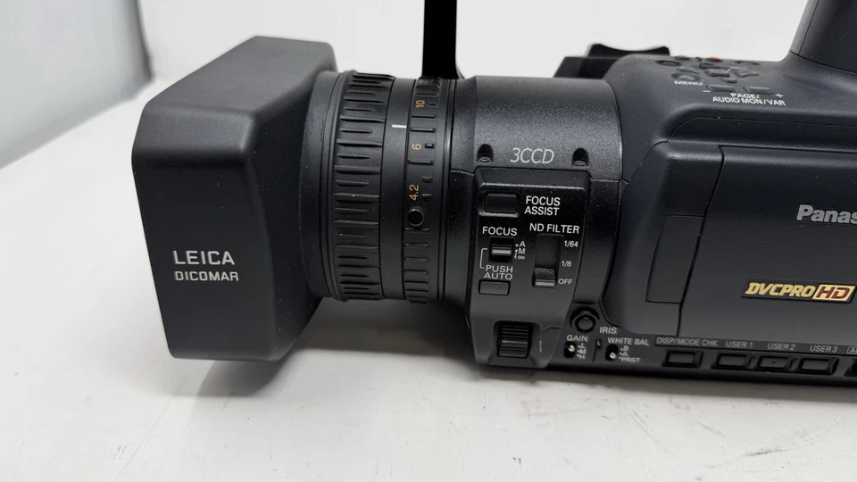 Panasonic AG-HVX200 DVC PRO HD P2 Camera Camcorder With 203Hrs & Case( Read) - Image 4 of 4