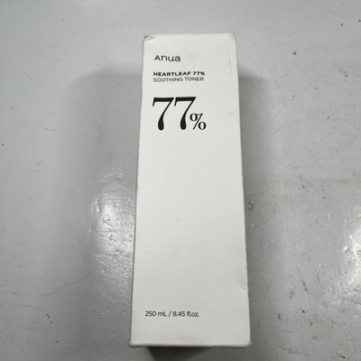 ANUA Heartleaf 77% Soothing Toner Calming, Hydrating & Purifying (250ml) 04/2027