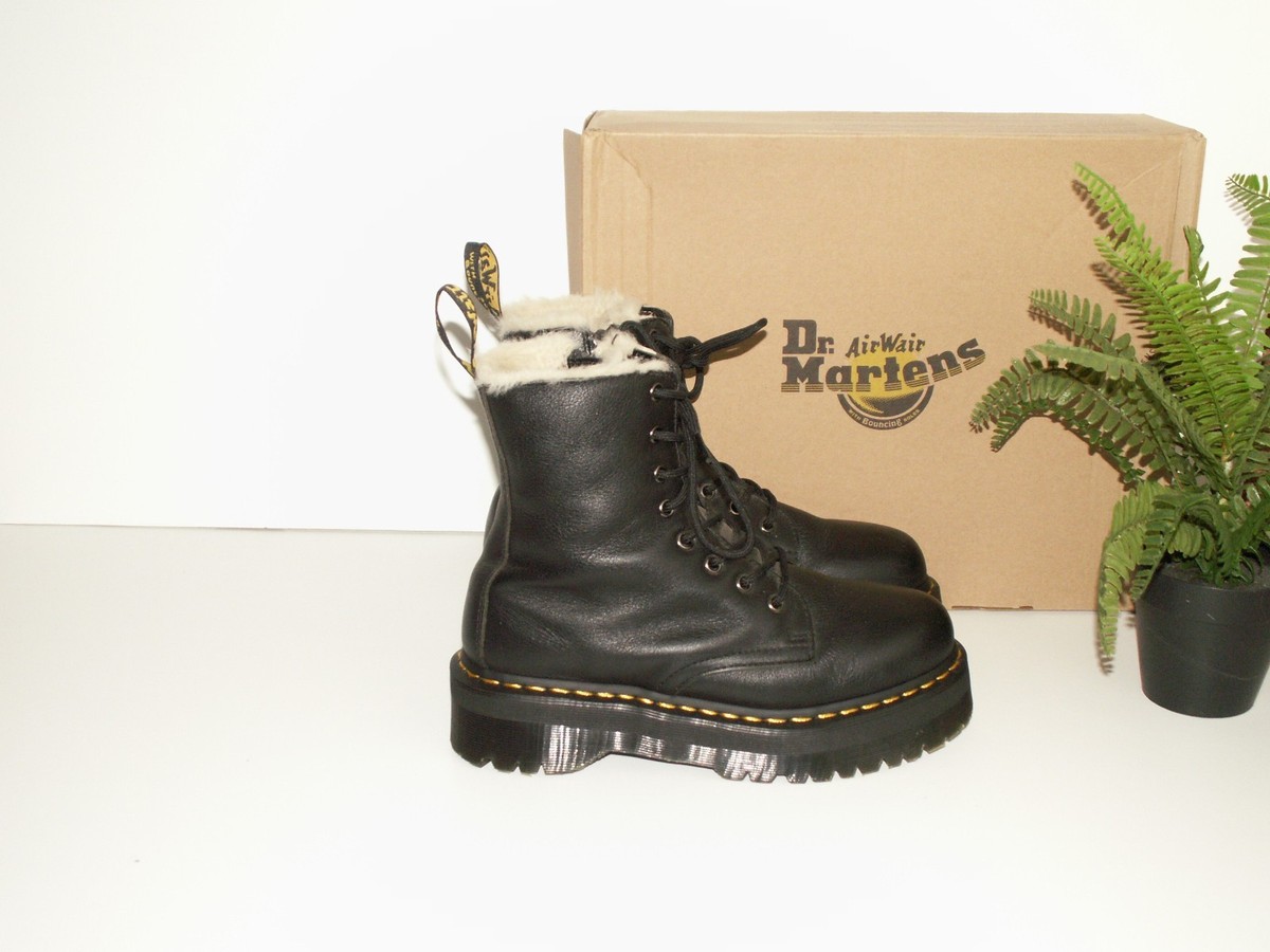 Jadon Boot Dr Martens Faux Fur Lined Boots Martens Jadon FL