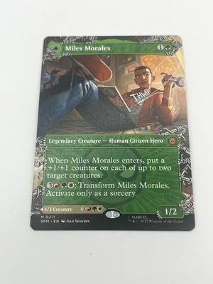 Miles Morales (0211) (Borderless) Marvel's Spider-Man Regular