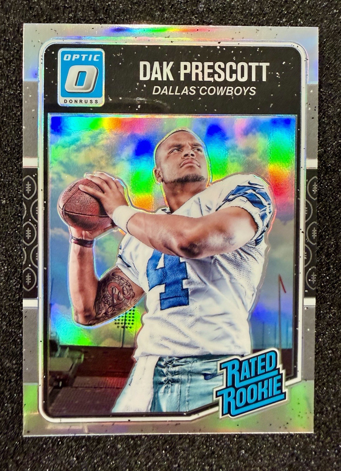 2016 Donruss Optic Holo #162 Dak Prescott Rated Rookie RC