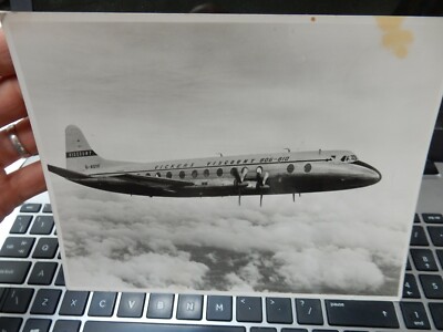 VICKERS AVIATION 50th ANNIV  1978   photograph of  VISCOUNT G-AOYF 