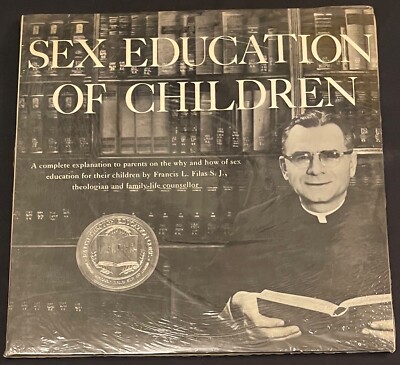 sealed Francis L. Filas S. J. Sex Education Of Children 1964 double Lp