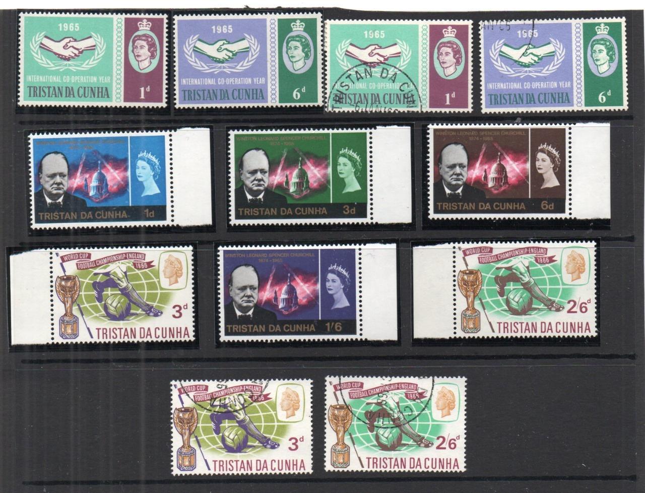 Commonwealth Tristan da Cunha 1960s Stamps UMM/Used +5 FDCs See Scans