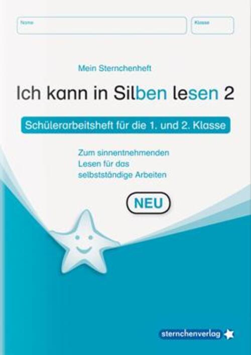 Ich Kann In Silben Lesen 02 Schülerarbeitsheft Für Die 1. Klasse |