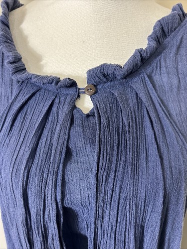 Bamboozled Women’s Sz S Bamboo/Cotton Floaty Midi Textured EUC - Picture 4 of 8